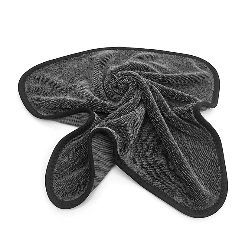 SEAMETAL High-end Car Wash Microfiber Twisted Towel Super Absorbent