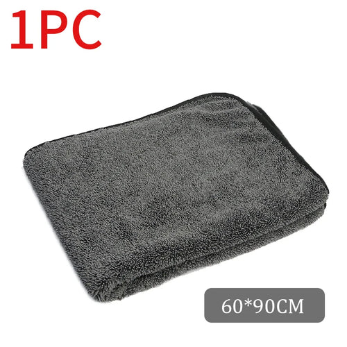 SEAMETAL High-end Car Wash Microfiber Twisted Towel Super Absorbent