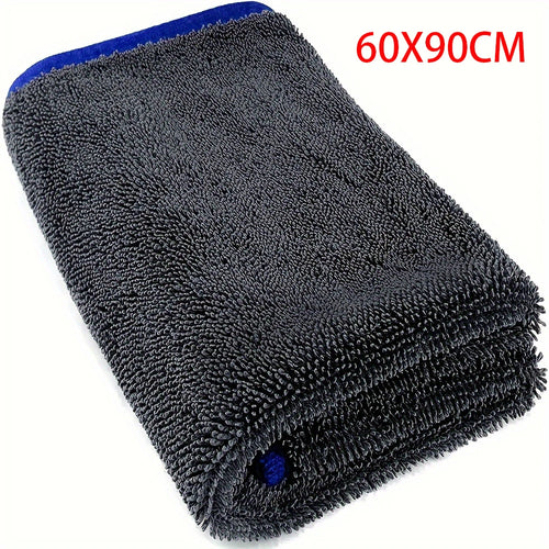 SEAMETAL High-end Car Wash Microfiber Twisted Towel Super Absorbent